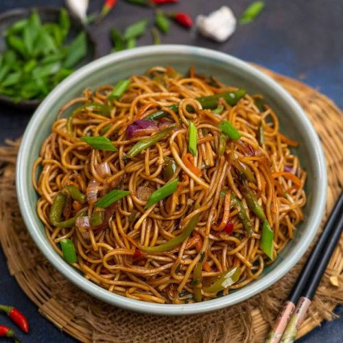 Veg Chilli Garlic Noodles
