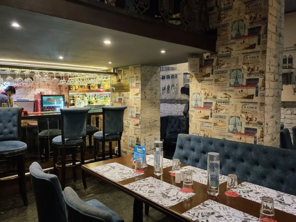 Inside Chapter 2, one of South Kolkata’s preferred mid-range dinner restaurants