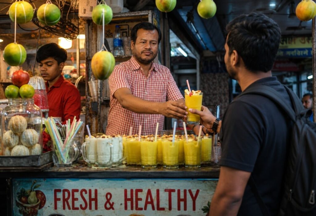 Fresh Mango Lassi in Kolkata to try