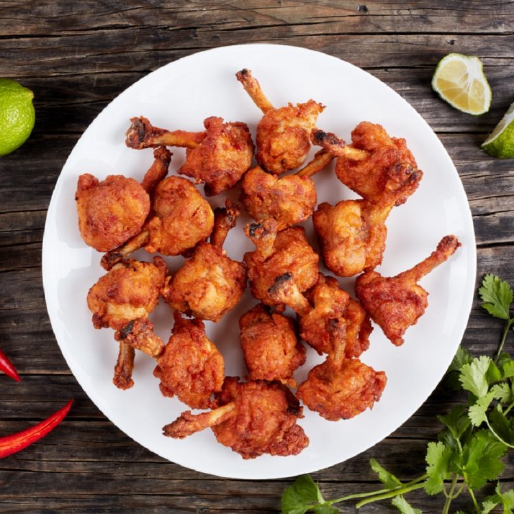 Crispy-chicken Lillipop in Kolkata